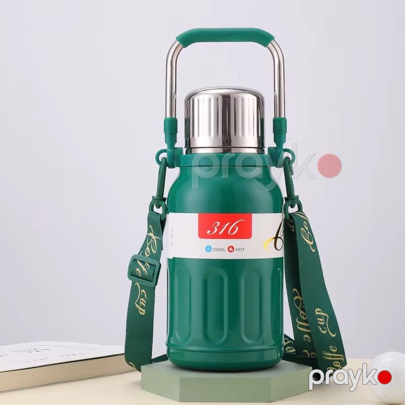 Classic Hoto Hotpot555 çoxrəngli 1000 ml paslanmayan polad termos flakonu Termos qab 316 BPA-sız ikiqat divarlı vakuum termos — Termos və termoş, Bakı (2)