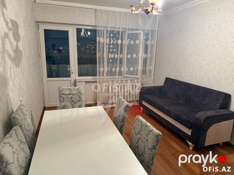 Köhnə tikili Kirayə Verilir Yasamal r., İnşaatçılar m., 2 otaq, 75 m² — Mənzil, Bakı (4)