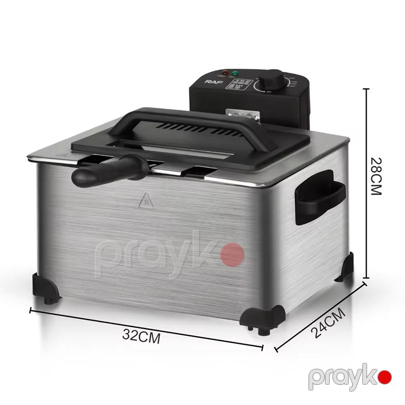 RAF R.5249 Elektrikli Fritöz Çoxfunksiyalı Yüksək Keyfiyyətli Fritöz 2000 W — Digər mətbəx texnikası, Bakı (4)