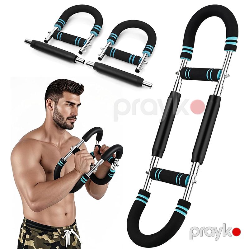 Tənzimlənən Sinə Qol Məşq Aləti Portativ Yay Müqaviməti Qol Təlimçisi, Qol Məşq Avadanlığı Əzələ Təlimi Fitness Espanderi — Fitness və simulyatorlar, Bakı (2)