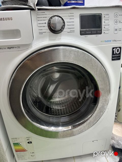 Samsung EcoBubble paltaryuyan maşın – 8 kq 2 ci əl işlək vəziyətdədir — Bakı