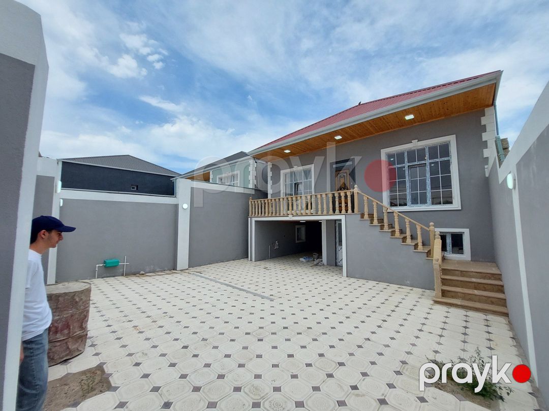 Satılır 4 otaqlı həyət evi/bağ evi 110 m² — Ev, villa, Bakı (2)