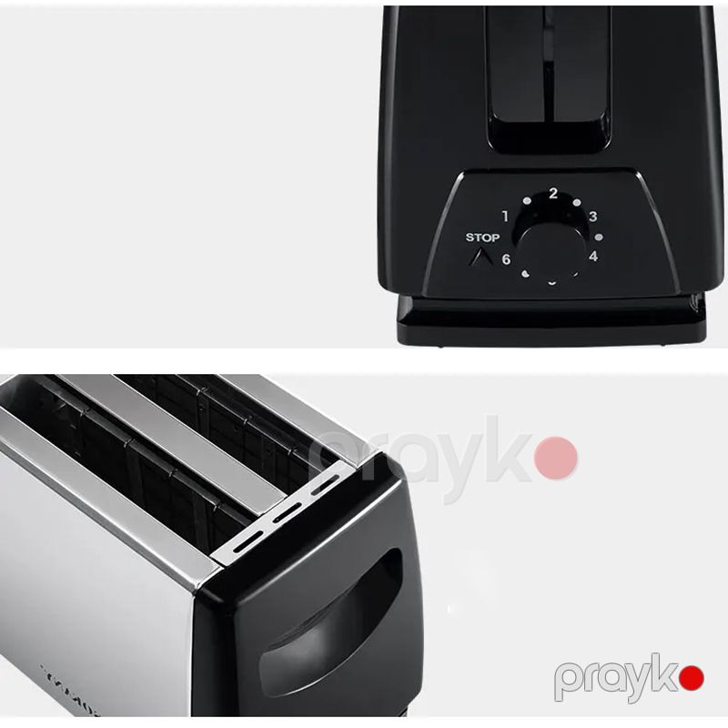 Sokany Mini Toster 700W Gücə Malik 6 Sürətli Portativ Toster — Toster və vaflyasıcı, Bakı (7)