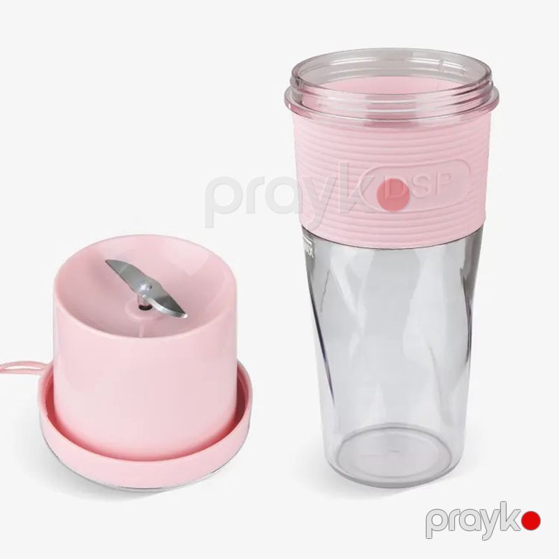 DSP Portativ Usb Təkrar Doldurulan Kokteyl Blender 350ml Tutuma Sahib Simsiz Portativ Fincan Formalı Blender — Blenderlər, xırdalayanlar və mikserlər, Bakı (4)