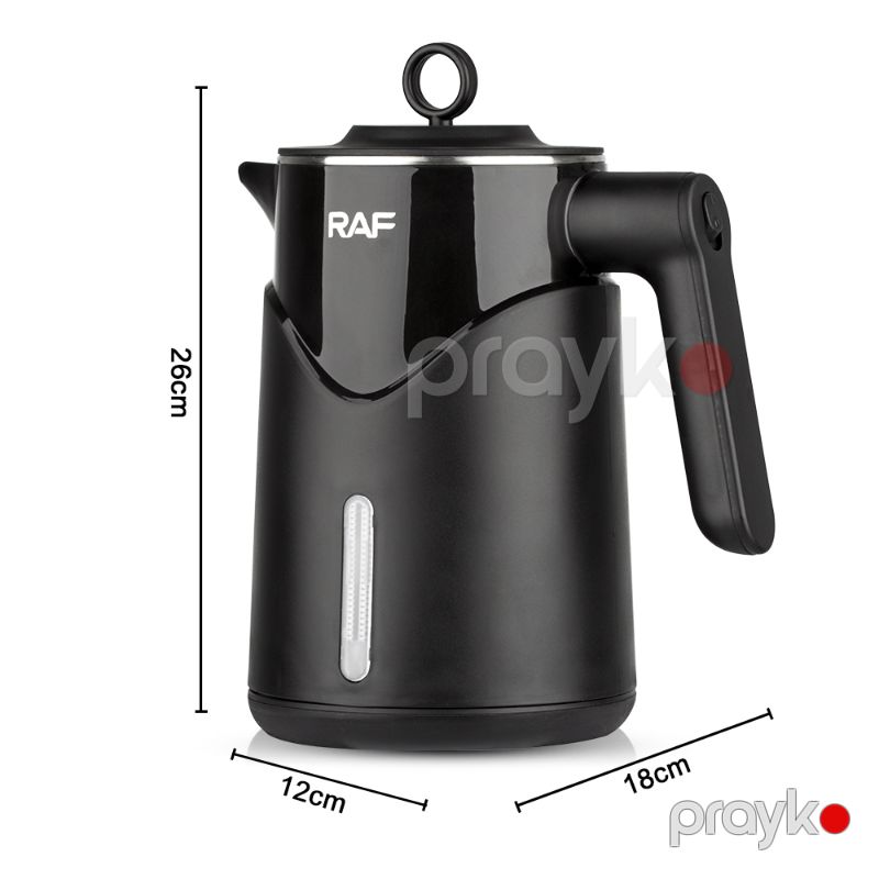 Yeni Yüksək Keyfiyyətli RAF Elektrikli Çaydanı 2000W Gücündə Paslanmayan Polad Materal və Mükəmməl Dizayn R.7804 — Elektrik çaydanları və termoslar, Bakı (7)