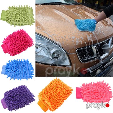 Avtomobil Yuma Yumşaq Mikrofiber Əlcək Avtomobil Təmizləyici Dəsmal Mikrofiber Mətbəx Dəsmalı — Bakı