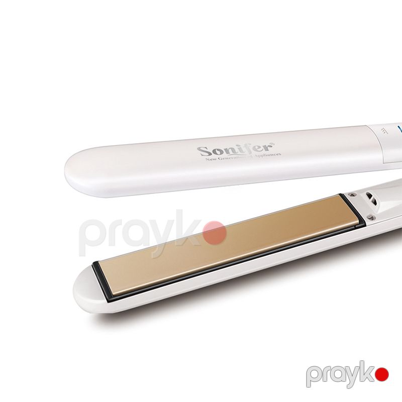 Sonifer SF-9501 elektrikli sensor ekranlı keramika örtüklü saç düzləndiricisi peşəkar 360 dərəcə fırlanan ütü feni — Fən, Bakı (5)