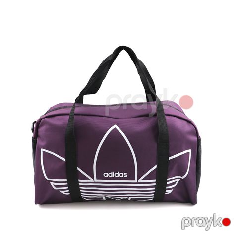 Adidas Sport Səyahət Çantası Unisex İdman Çantası Çox Keyfiyyətli Kiçik Ölçülü Sport Çanta Mor Rengli İdman Zalı Çantası — Bakı