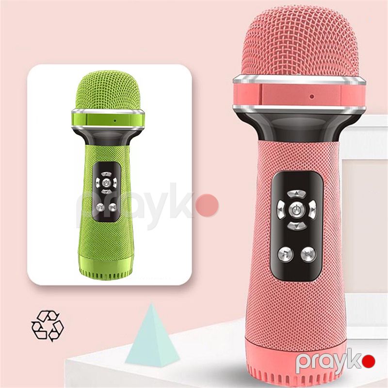 Portativ Simsiz Karaoke Mikrofonu Mini Bluetoothlu Əl Mikrofonu Simsiz Mikrofon Uşaq və Böyüklər üçün Karaoke Mikrofonu — Oyuncaqlar, Bakı (3)