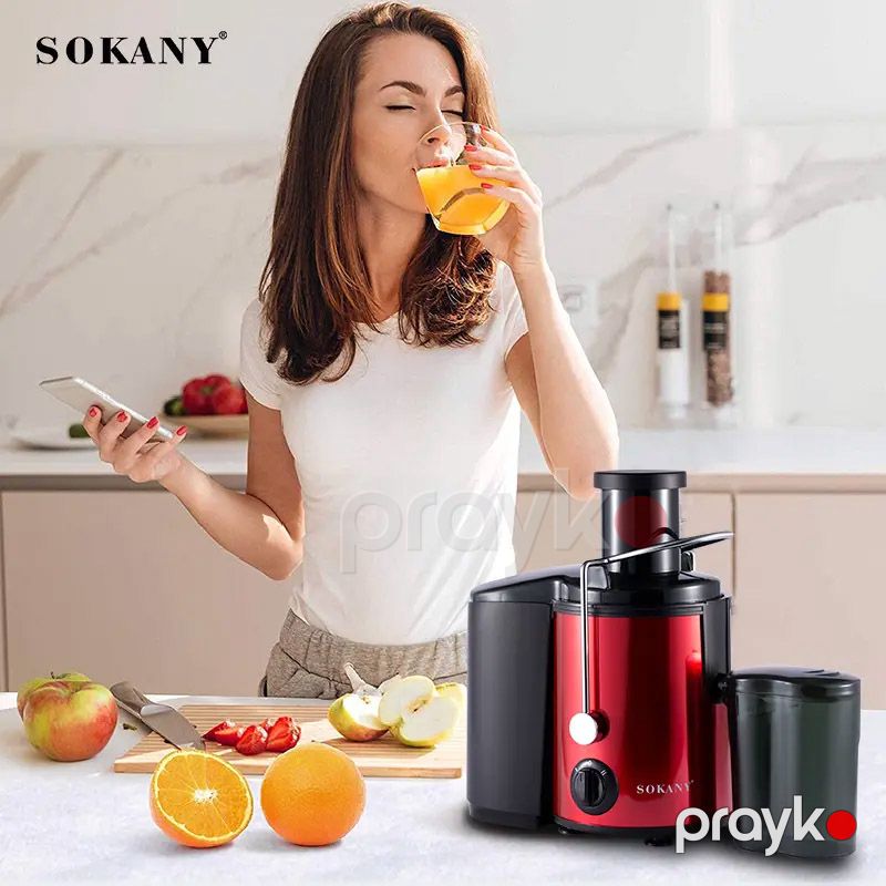Sokany SK-4001 Elektrikli Şirəçəkən Maşın Yüksək Keyfiyyətli Şirəçəkən 800W — Digər mətbəx texnikası, Bakı (2)