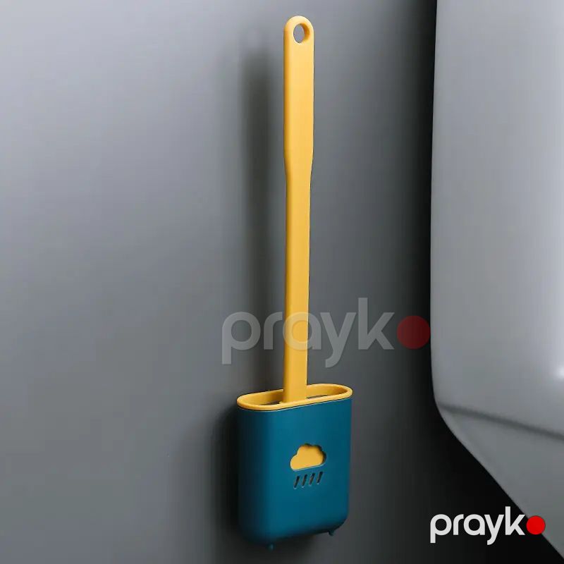 Unitaz Təmizləmək Üçün Yüksək Keyfiyyətli Uzunömürlü Plastik Fırça — Mallar, Bakı (7)