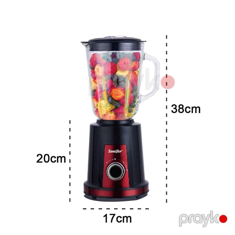 Sonıfer SF-8041 Çoxfunksiyalı Blender Stand Blender 2-si 1 Arada Üyüdücü Başlıqlı Blender 350W — Blenderlər, xırdalayanlar və mikserlər, Bakı (5)