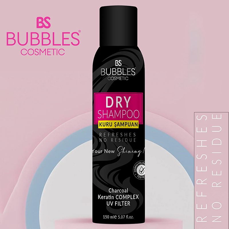 Bubbles Cosmetics Yağlı Saçlar Üçün Təravətləndirici Saç Spreyi 150 Extra Volumizing Volumizer Keratin Complex — Saç qayığı, Bakı (6)