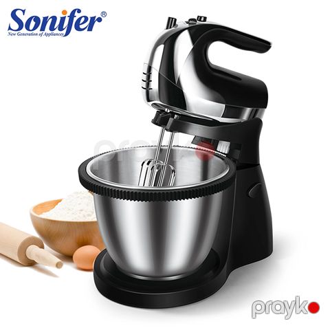 Sonifer SF-7020 Çoxfunksiyalı Portativ Qarışdırıcı Xəmir Qarışdırıcı Xəmir Yoğuran Mikser 200W — Bakı