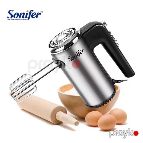 Sonifer SF-7021 Çoxfunksiyalı Mikser Əl Mikseri Yumurta Çırpıcı 300W — Bakı