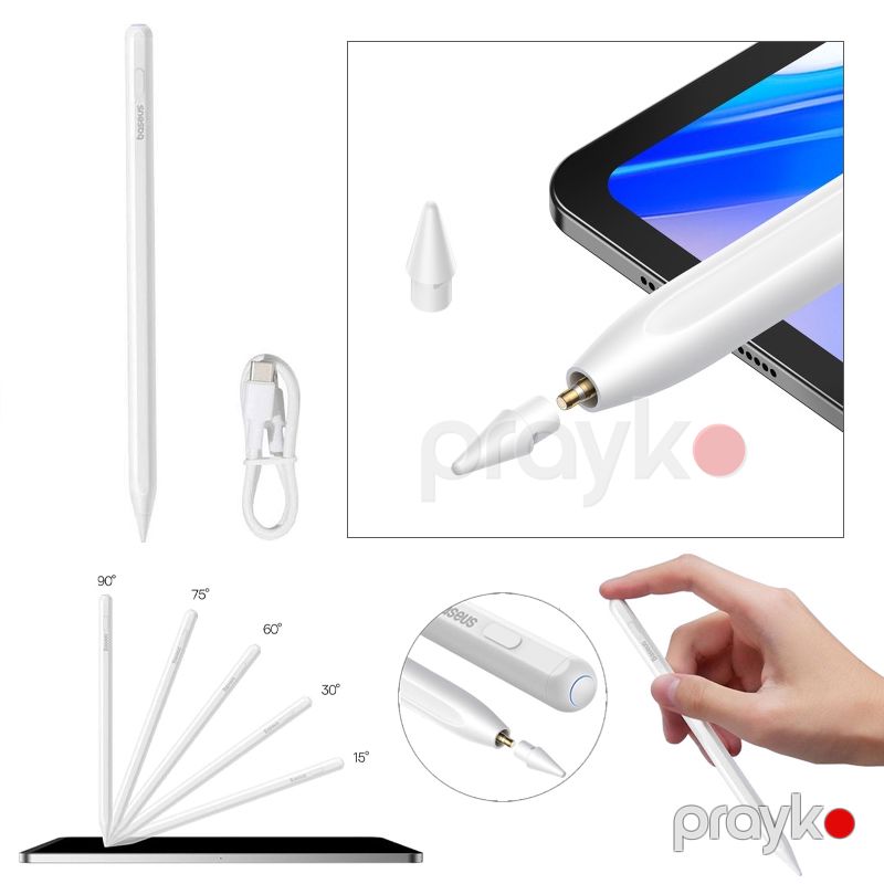 Besus Sensor Qələmi Stilus Baseus Smooth Writing 2 Sensor Ekran Ucu ilə Qələm Simsiz Planşet Qələmi — Telefonlar və qadjetlər, Bakı (4)