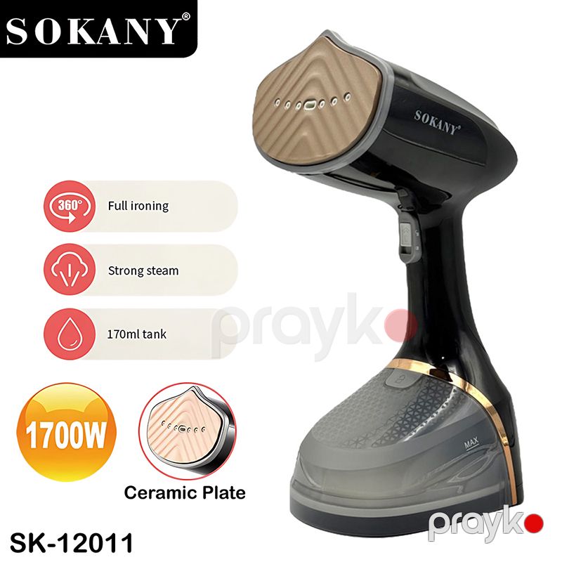 Sokany SK-12011, Əl Geyimləri Buxarlandırıcısı 1700W buxar ütüsü 350ml buxarlı ütü — Ev texnikası, Bakı (5)