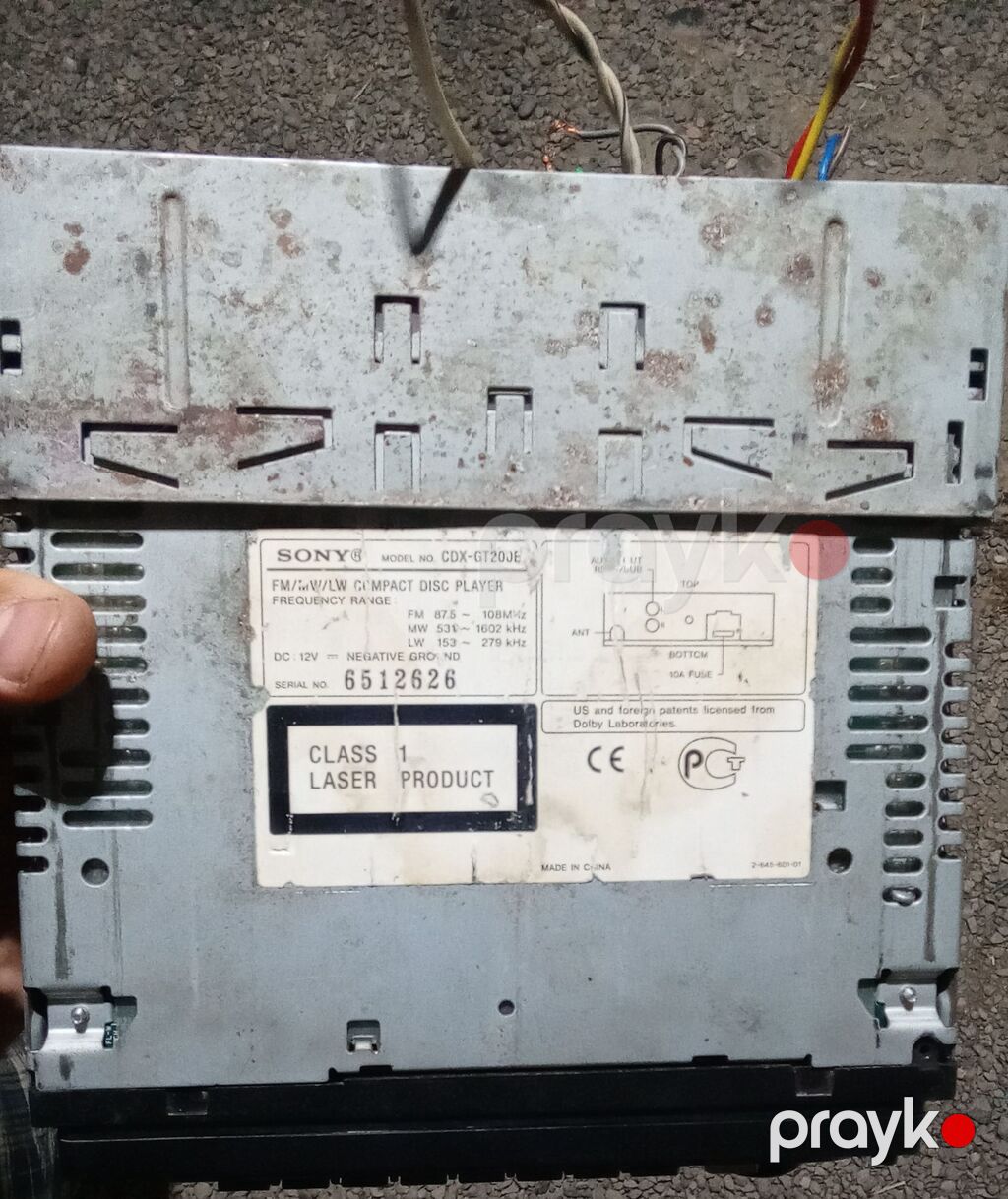 Maqnitol, İşlənmiş, Sony, AUX — Avtomobil akustikası, Bakı (3)