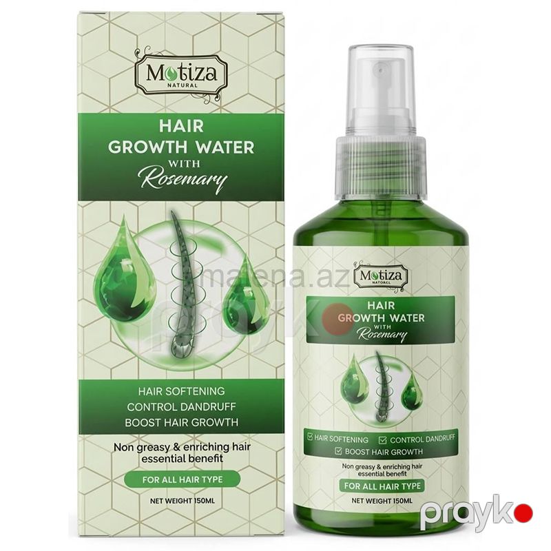 Motiza Təbii Saç Uzadıcı Rozmarin Suyu (150 ml) — Saç qayığı, Bakı (3)