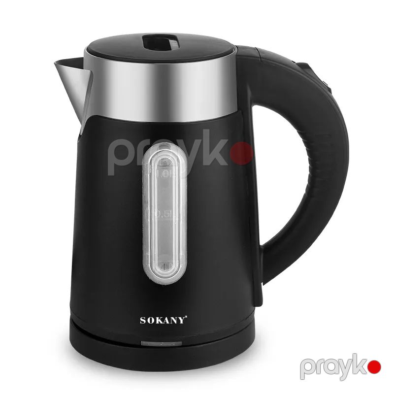 Sokany SK-0808 Elektrikli Çaydan Paslanmayan Polad Elektrikli Çaydan 1200W — Elektrik çaydanları və termoslar, Bakı (5)