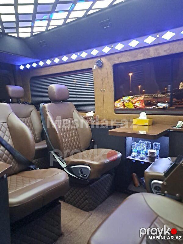 Mercedes Sprinter black vip avtobus, 2018 il — Minik avtomobili icarəsi, Bakı (10)
