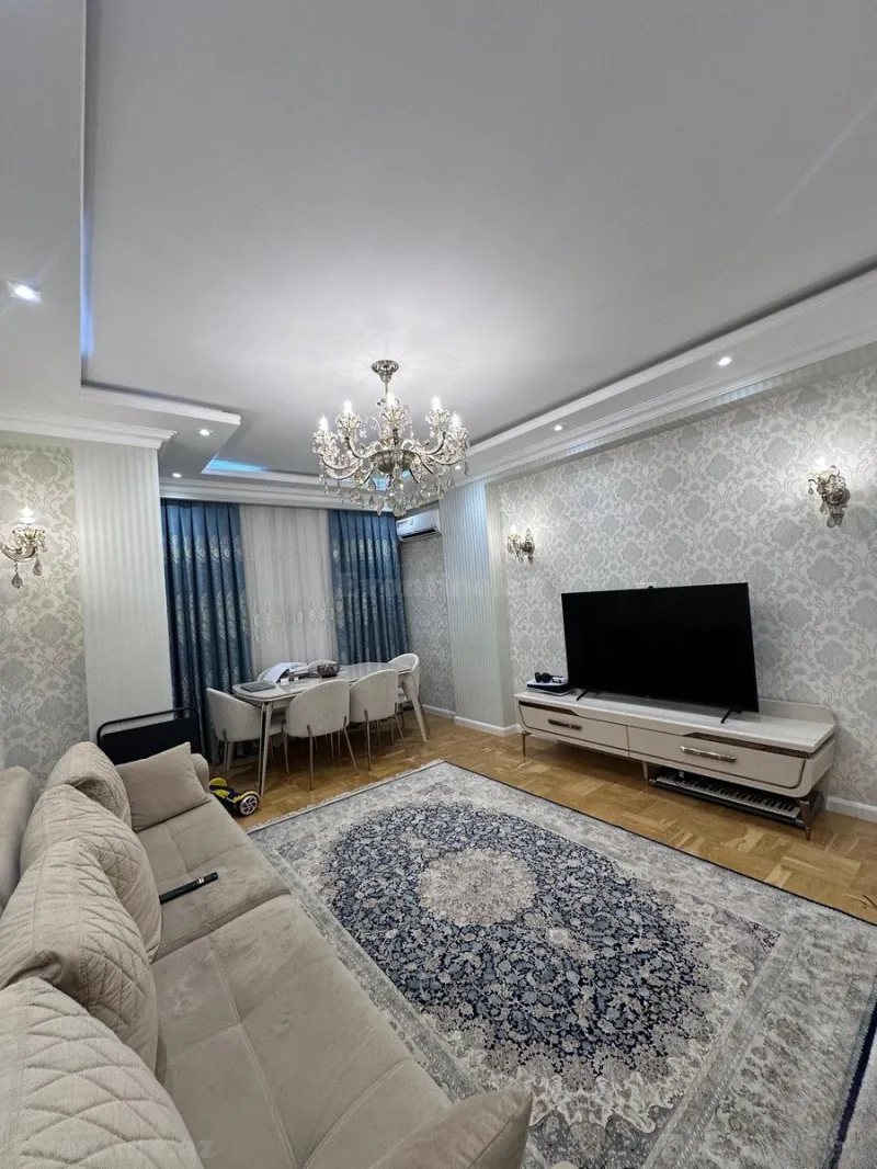 Satılır 2 otaqlı Mənzil Yeni tikili 88 m² Bakı, Xətai r., Həzi Aslanov m., Həzi Aslanov — Mənzil, Bakı (3)