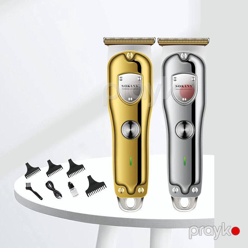 Sokany SK-LF-16003 Trimmer Kişi Üçün Təraş Maşını Saç Saqqal Təraş Maşını 5W — Usturalar, trimmerler və epilyatorlar, Bakı (5)