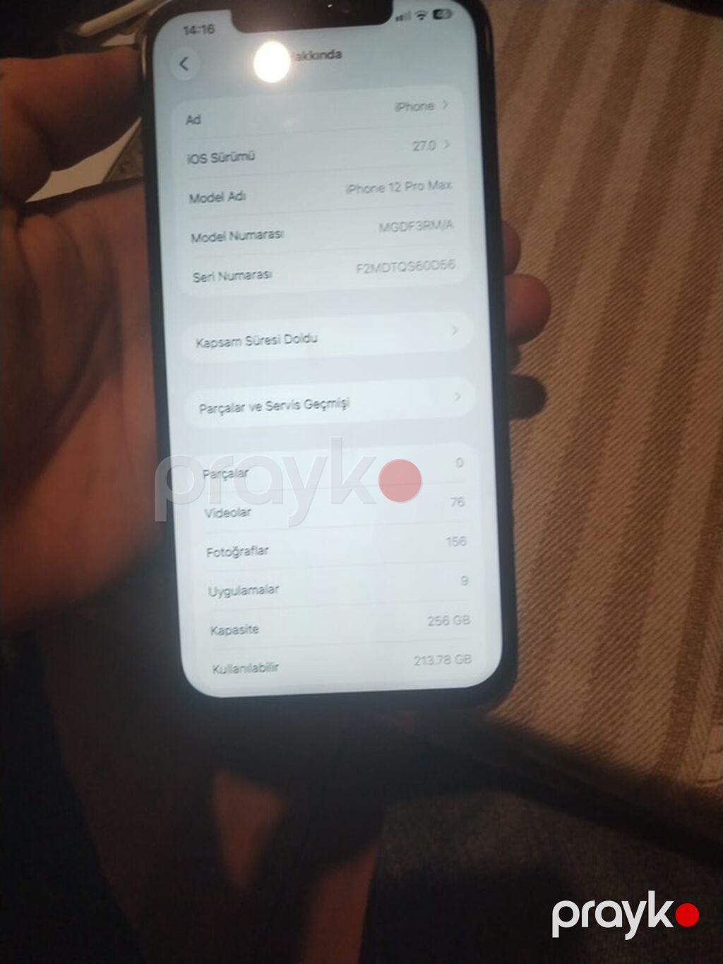 IPhone 12 Pro Max, 256 GB, Qırıq — Apple iPhone, Digah (2)