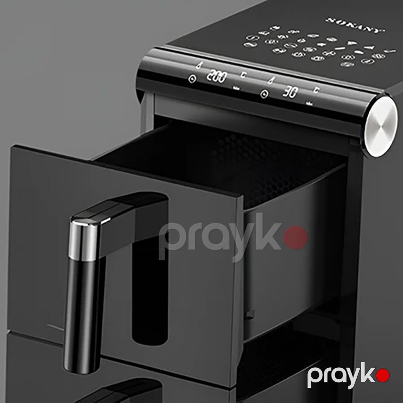 Sokany Airfryer SK-10084 12-13L ikiqat Hava Fritöz Soba Qara Rəqəmsal Displeyli ağıllı hava fritözü — Digər mətbəx texnikası, Bakı (5)
