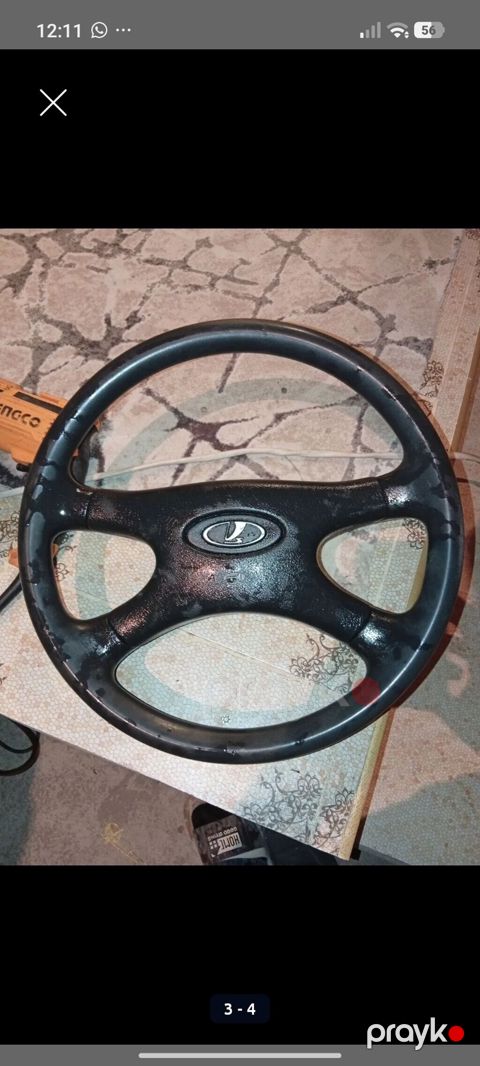 Lada sükan çarxı - Orijinal Lada loqolu 3-spok dizayn - Material — Gəncə