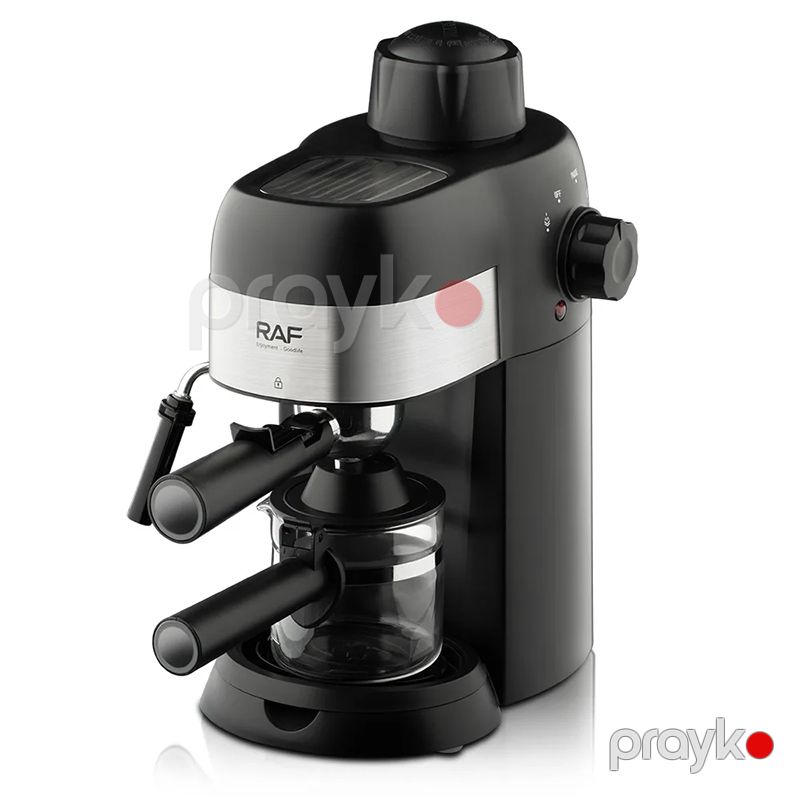 RAF Espresso Qəhvə Maşını 800W Çoxfunksiyalı Peşəkar 4 Fincan Damcı Kafe Espresso Maşını — Digər mətbəx texnikası, Bakı (2)