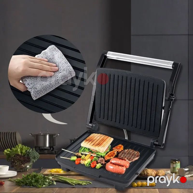 Sokany SK-202 Çoxfunksiyalı Elektrikli Toster Sandviç Biftek İzgaralar Hazırlayıcı Toster 2000W — Toster və vaflyasıcı, Bakı (5)