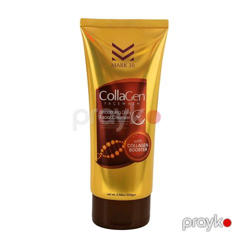 Mark30 CollaGen Üz Təmizləyici Gel – Kollagen Tərkibli Gündəlik Üz Yuma Vasitəsi 100 q — Bakı
