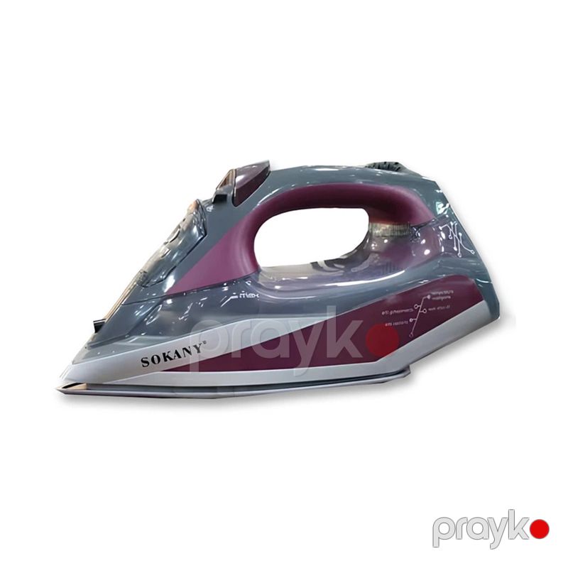 Sokany SK-11019 Buxar Funksiyalı Elektrik Ütü 2400 Vt, 400 ml Keramik Buxarlı ütü — Ev texnikası, Bakı (5)