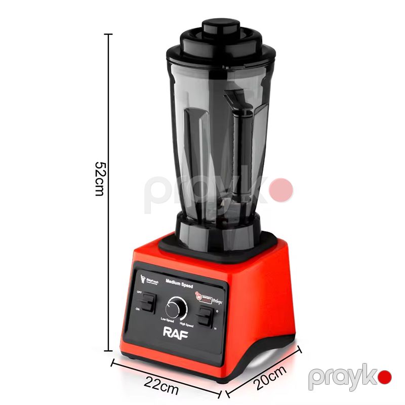 RAF R.2842 Çoxfunksiyalı Blender Smoothie Blender 2400 W Gücündə Blender — Blenderlər, xırdalayanlar və mikserlər, Bakı (5)