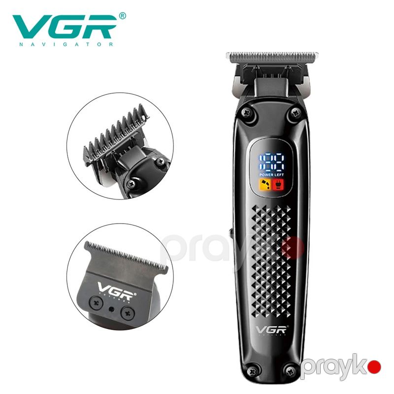 VGR V-972 Yüksək Keyfiyyətli Saç Təraş Maşını Kişi Üçün Trimmer — Usturalar, trimmerler və epilyatorlar, Bakı (5)