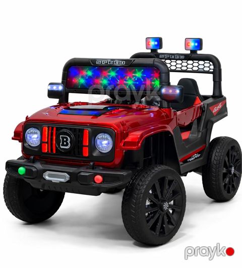 Uşaq elektrik avtomobili AZR603_JEEP, 6 yaşa qədər, qırmızı — Bakı