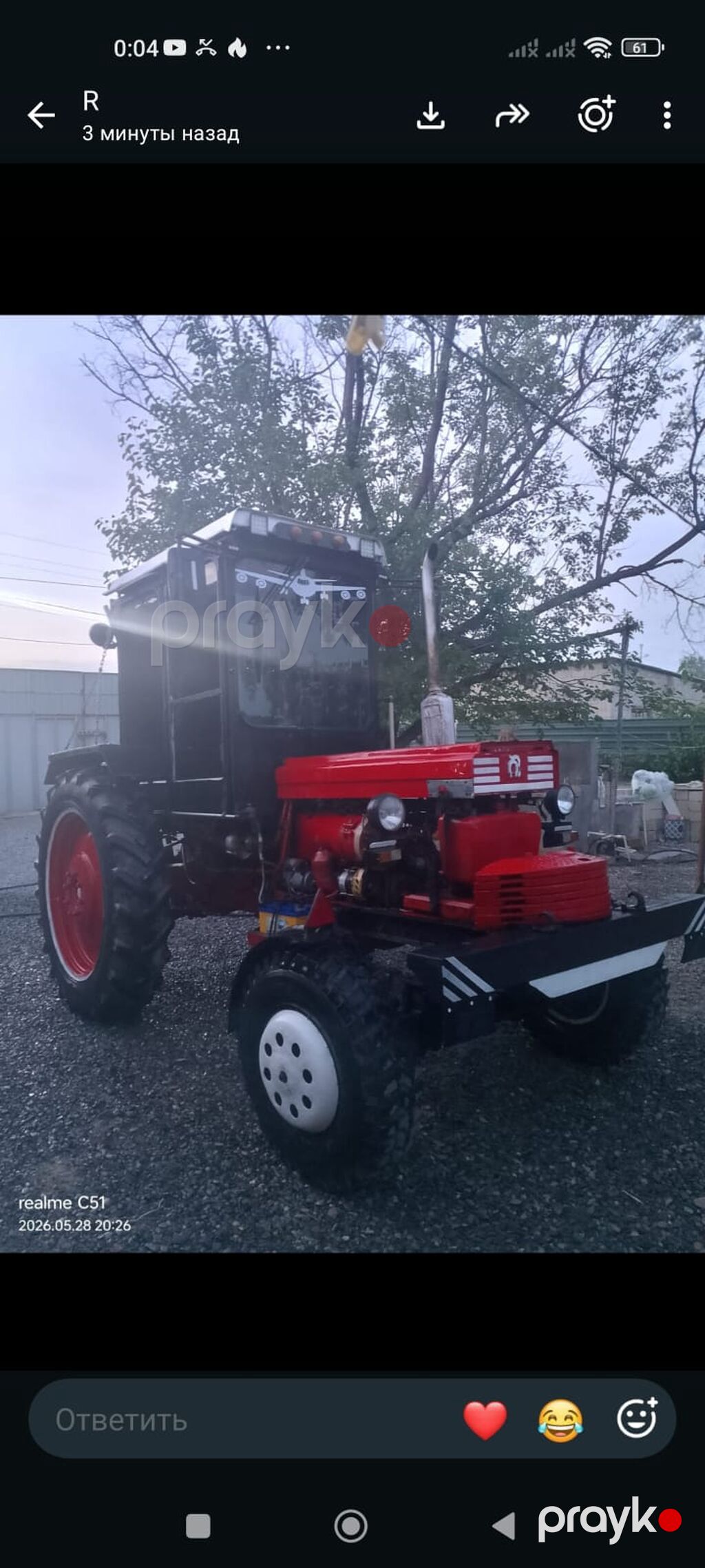 Traktor – universal kənd təsərrüfatı texnikası - Güclü dizel — Traktorlar, Bərdə (2)