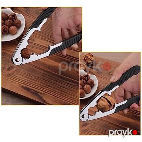Qoz Badam Fındıq Kimi Çərəzlər Üçün Qara Metal Qoz Sındıran — Bakı