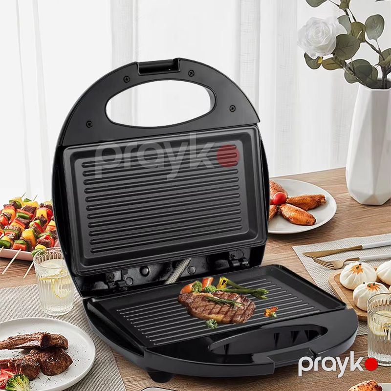 Sokany SK-BBQ-846 Çoxfunksiyalı Elektrikli Toster Sandviç Biftek İzgaralar Hazırlayıcı Toster 700 W — Toster və vaflyasıcı, Bakı (2)