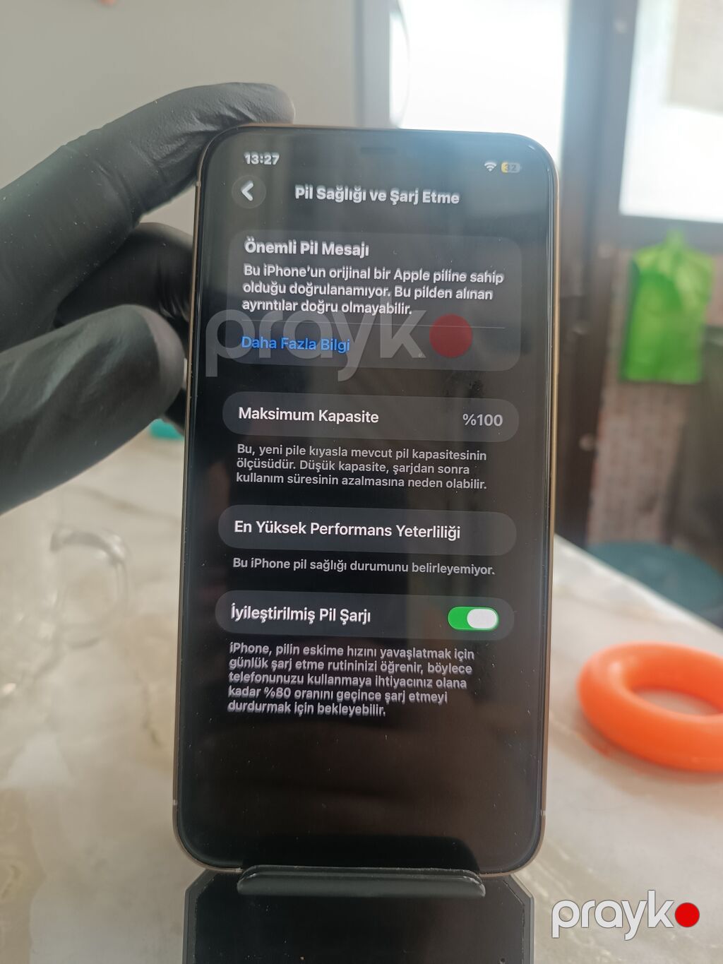 IPhone 11 Pro Max, 64 GB, Sarı, Barmaq izi — Apple iPhone, Sumqayıt (3)