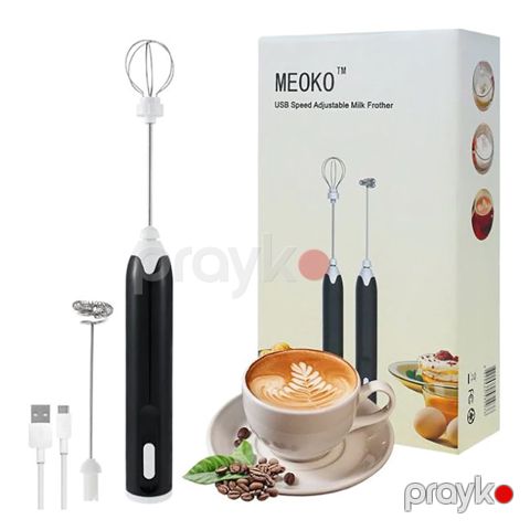 Çoxfunksiyalı Süd Qəhvə Çırpıcısı Elektrikli Əl Mikseri Yumurta Çırpıcısı 1200Mah — Bakı