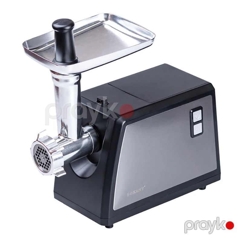 Sokany SK-089 Paslanmayan Polad Elektrikli Ətçəkən 3500W güclü ət çəkən maşını — Digər mətbəx texnikası, Bakı (2)