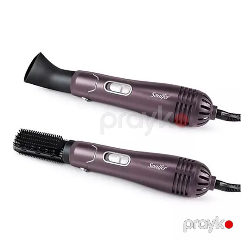 Sonifer SF-9513 Peşəkar Elektrikli 2 Başlıqlı Saç Düzləşdirici Fen Çoxfunksiyalı İsti Hava Feni 1000W Gücündə — Fən, Bakı (4)