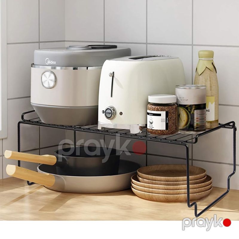 Çoxfunksiyalı Yığılabilir Mətbəx Hamam Otağı Üçün Polad Saxlama Rəfi Organizer — Mallar, Bakı (7)