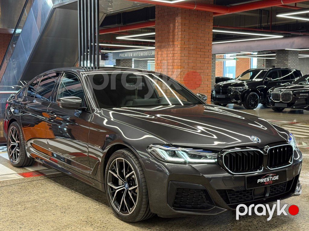 BMW 530e, 2.0 L, 12 kWh, 2021 il, 45 000 km — Avtomobillər, Bakı (2)