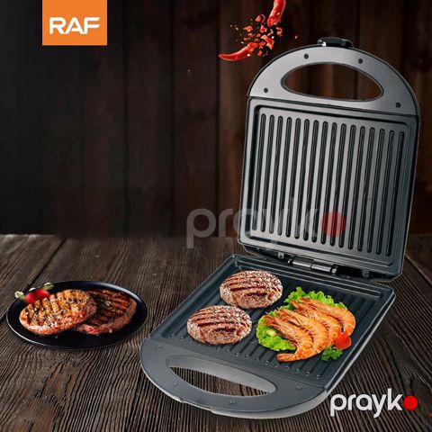 Raf Yüksək Təziqli Elektrikli Qril Toster Sandviç Biftek İzgaralar Hazırlayıcı Toster 1400W — Bakı