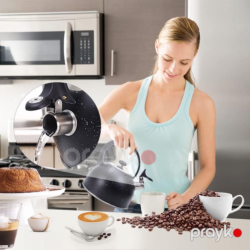 Sonifer SF-2516 Paslanmayan Polad Böyük Tutumlu Polad Çaydan 3.5L Tutumlu İnduksiya Çaydanı — Çaynikler və qəhvə qabları, Bakı (5)
