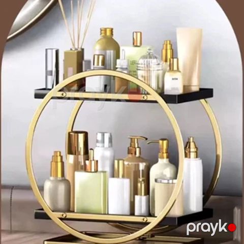 2 Mərtəbəli Ayaq Üstə Rəf Masaüstü Kosmetik Orqanayzer — Bakı