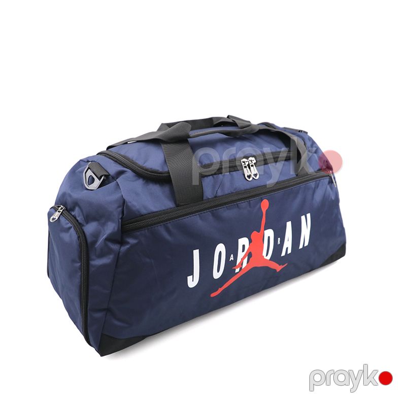 Jordan Sport Səyahət Çantası Unisex Kiçik Ölçülü Çox Cibli Jordan Universal Çanta Göy Sini Rengli İdman Sunkası — Çantalar, çamadanlar, cüzdanlar, Bakı (2)
